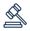 Judge gavel icon